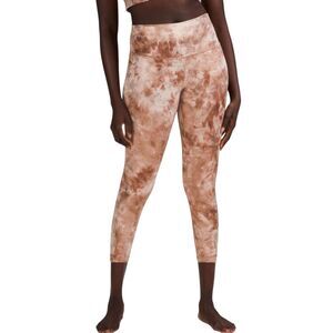 Lululemon Align HR Diamond Dye Misty Shell Cacao Crop Legging 23" Size 10 NWT